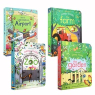 Milu ของขวัญเสียง TN Usborne Peep ภายในสวนสัตว์เด็กหนังสือนิทานหนังสือภาษาอังกฤษต้นฉบับ