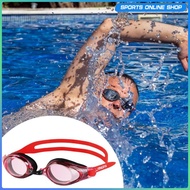 [Beauty] Swim Glasses with Degree Anti Fog Nearsighted Goggles for Pool Diving and Outdoor Swimming 