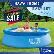 Hawaii Home CLEARANCE SALE INTEX Easy Set Inflatable Swimming Pool  8ft.x30in / 2.44m x 76cm Size