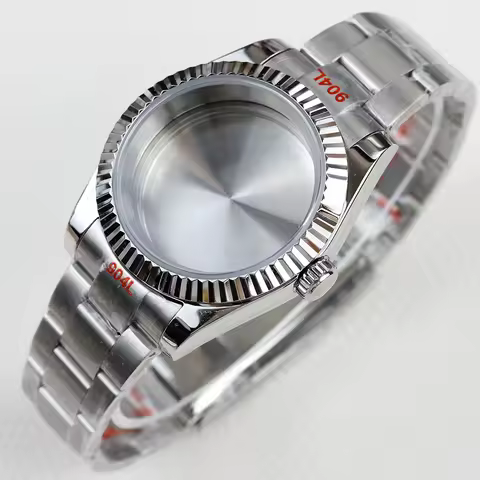 NH35 Watch case 36mm/39mm 316L stainless steel for datejust NH35 NH36 movement sapphire glass 28.5mm