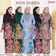 DMIMI Baju Kurung Batik Darissa Royal Silk Readystock Baju Kurung Viral 2024