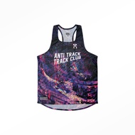Geuwatt Anti Track Track Club Race Singlet - Black Soil