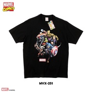 Power 7 Shop Cartoon T-Shirt Authentic MARVEL COMICS T-SHIRTS (MVX-251)
