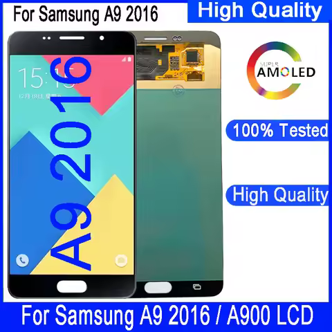 Super AMOLED LCD Display For Samsung 6.0" Galaxy A9 2016 LCD Touch Screen Digitizer Assembly Replace