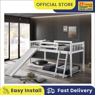 KLSB Single Wooden Bed / Solid Wood Single Bed / Katil Kayu Bujang / Export Quality