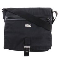 【日本直送】GUCCI 古馳 側背包 141194 尼龍帆布 黑色 中性款【二手】