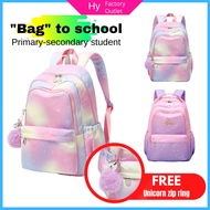 [HY] Beg Sekolah School bag School backpack beg sekolah perempuan primary school bag beg kanak kanak