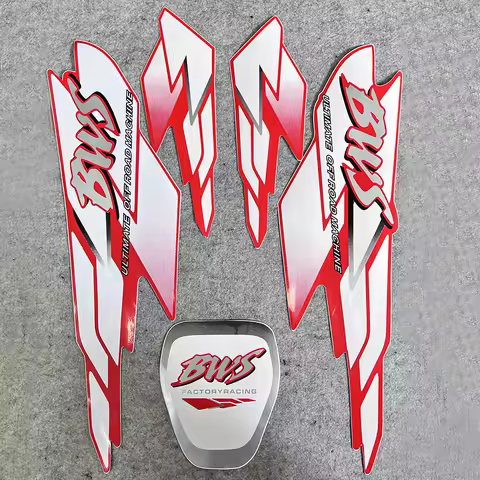 Accessories Scooter Whole Body Fairing Decorative Logo Emblem Reflective Badge Motorcycle Stickers D