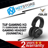 ASUS TUF GAMING H3 7.1 GAMING HEADSET GUNMETAL WITH BOOM MICHROPHONE - 90YH028G-B1UA00