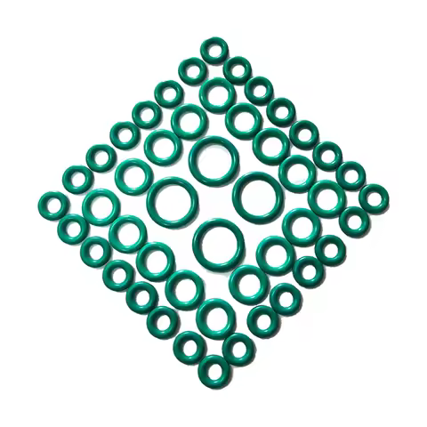 Fluorine Rubber O-ring, Waterproof Gasket, Wear-resistant, High-pressure Resistant, Wire Diameter 1-