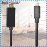 LUCKY-SUQI TV Adapter, 1.8m Compatible Devices USB C Type C To HDMI 4K Cable, Universal 4K 30/60HZ Video Cable Mobile Phone Tablet HDTV