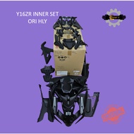 YAMAHA Y16ZR ABS INNER SET BSM-F8400-00 (17 pieces set) Y16ZR COVER BLACK 100% ORIGINAL HLY HLY