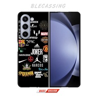 Hardcase Cover Casing Samsung Galaxy Z FLIP FOLD 6 5 4 3 5G Custom All Brand Printing BC554