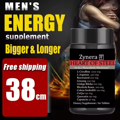 Male Strength and Endurance Supplement, Boost Performance, Supports Reproductive Health ，L-Citrullin