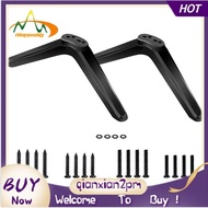 【rbkqrpesuhjy】Stand for TCL TV Stand Legs 28 32 40 43 49 50 55 65 Inch,TV Stand for TCL Roku TV Legs, for 28D2700 32S321 with Screws Easy to Use