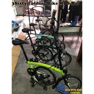 3Sixty Folding Bike 16" TRI FOLD M3 S-Bar