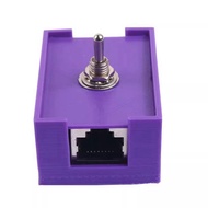 RJ45 LAN Network Cable Switch Control Switch Toggle Switch CAT5/CAT6 Twisted Pair