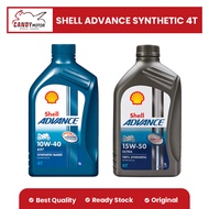 Shell Advance 15W-50 & 10W-40 Ultar 100% Synthetic 4T