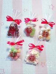 喜糖包 棉花糖/小饅頭/米果巧克力/五彩球/水果軟糖