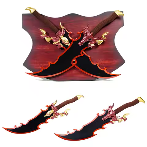 Replica Solo-Leveling Sung Jin-Woo Sword, Wrath of Kamish Twin swords,Demon King's Daggers,Metal Bla