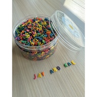 (SG Seller) 🌈 Rainbow ABC pasta - Kids Montessori Sensory Play Children’s Day birthday goodies party