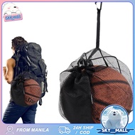 Sports Ball Sling Back Bag Backpack Multifunction Ball Mesh Bag Single Ball Bag