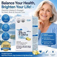 Atomy Alaska E-Omega 3  original and genuine Korean imported products 180 grains