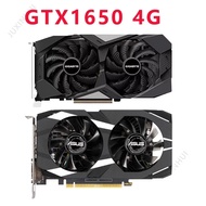 【Used】Gigabyte GTX1650 ASUS GTX1650 graphics card N1650OC-4GD D5 dual fan N1656OC 4GD6 single fan 16