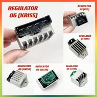 RECTIFIER REGULATOR EX5 LC135 Y15ZR RS150 WAVE125 MODENAS KRISS KATAB KATAU REKIFIRE ECLETRIC CONVER