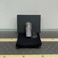 CHANEL 21K滿鑽王一博同款限量口紅項鍊包 3.5**3.5*10 98新配件盒子塵袋