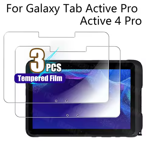 Screen Protector for Samsung Galaxy Tab Active4 Pro 10.1 Inch 2022(T630/T638)/Tab Active Pro 2019(T5