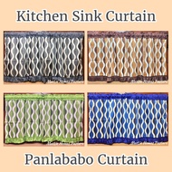 Cypress Wave Kitchen Sink Curtain Panlababo Curtain
