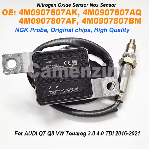 4M0907807AK 4M0907807AQ Nitrogen Oxide NOX Sensor 4M0907807AF 4M0907807BM For AUDI Q7 Q8 VW Touareg 