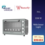 Butterfly 70L Electric Oven with Rotisserie & Convention Function (2200W) BEO-5271