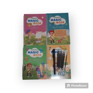 Buku Sank Magic Arabic Magic Book (4 Buku,Pen,Refill) - MO