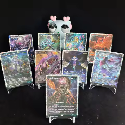 Custom TCG Proxy Cards Fracture 2 Foil Creature EOE ECL Anime Art Playtest Sleeved Friendly Anticaus