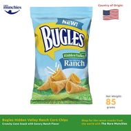 Bugles Hidden Valley Ranch Corn Chips 85g – Crunchy Cone Snack with Savory Ranch Flavor from USA