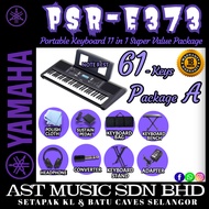 Yamaha Keyboards PSR-E373 61-Keys Portable Keyboard 11 in 1 Super Value Package (PSRE373 / PSR E373)