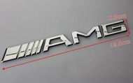 Chữ nổi AMG nhựa cứng dán xe ô tô (Lihadu)