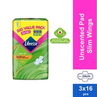 Libresse Slim Wings 24cm (3x16s)