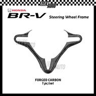 Honda BR-V BRV Steering Wheel Frame Trim Carbon Black Interior Accessories