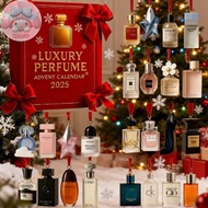 Flym Luxury Perfume Advent Calendar 24 Days Countdown Calendar Blind Box 2D Acrylic Pendant Christma