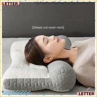 LETTER Orthopedic Deep Sleep Pillow, Non-Collapse Cervical Support Sleep Apnea Pillow,  Sleep Protec