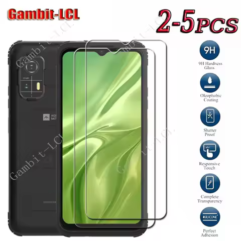 2-5PCS 9H HD Original Tempered Glass For AGM H MAX 6.56" AGMHMAX HMAX H6 Lite H6Lite Screen Protecti
