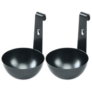 2pcs Household Egg Steamer Daily Egg Boiled Container Egg Steamer Spoon Support Wholesale