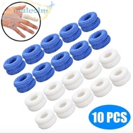 MALCOLM 10Pcs Tubular Finger Dressings, Elastic Tubular Finger Tubular Bandage, Elastic Bandage Soft Finger Bobs Roll Finger Roll Dressings Gardening Work