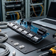 【9】100Mbps fiber transceiver optoelectronic converter six-optical-two-electric
