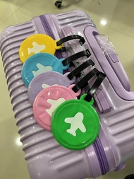ป้ายห้อยกระเป๋าเดินทาง ลายเครื่องบิน มีให้เลือก 5 สี Luggage tag
