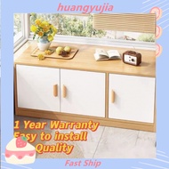 Bay window cabinet floor cabinet storage balcony cabinet storage cabinet Minimalist Style MDF (L60/9