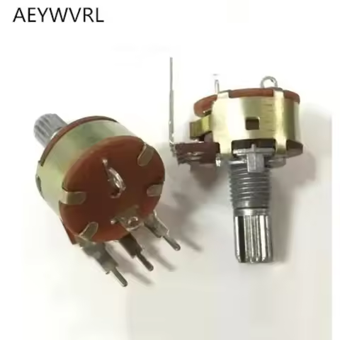 10PCS B5K B10K B50K B100K B500k Guitar Linear Taper Potentiometer Pot Humbucker wholesale 5K 10K 50K